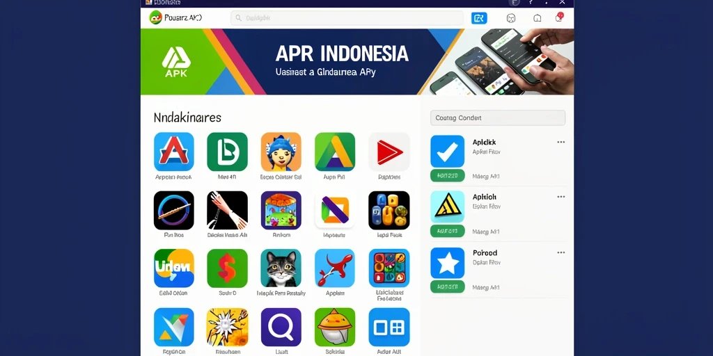 Tampilan berwarna-warni dari permainan slot yang menggoda.