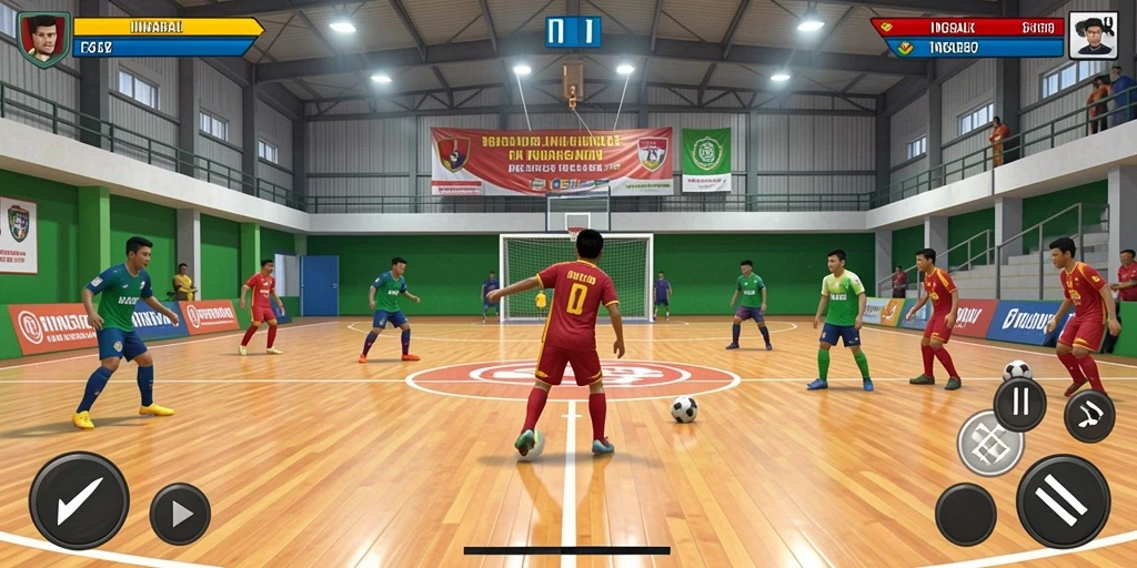 Tampilan awal yang menarik dan penuh warna.