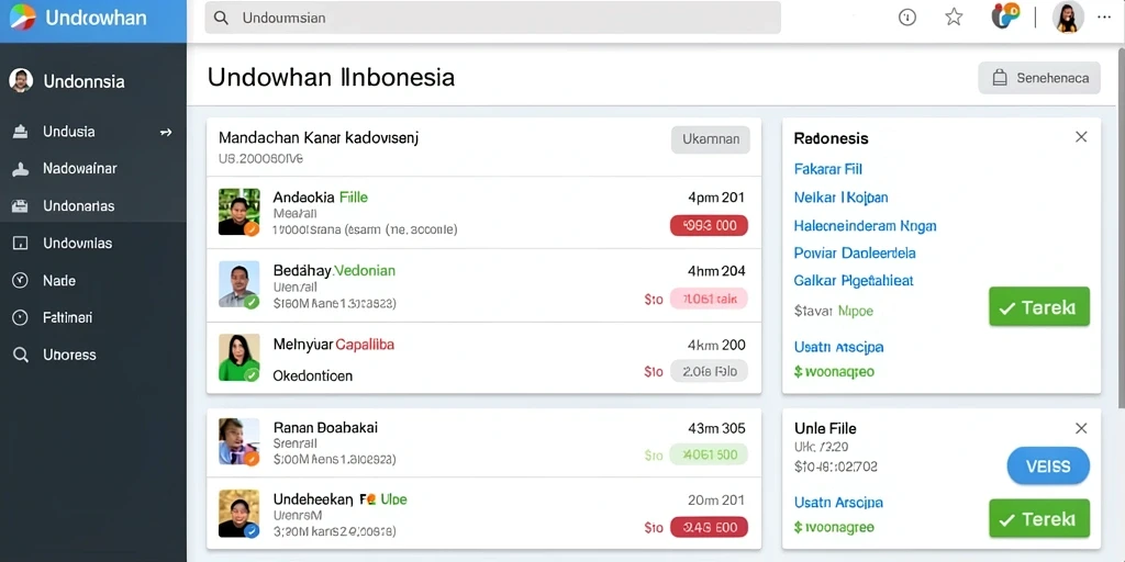 Tampilan menu utama yang menarik dan mudah dinavigasi.