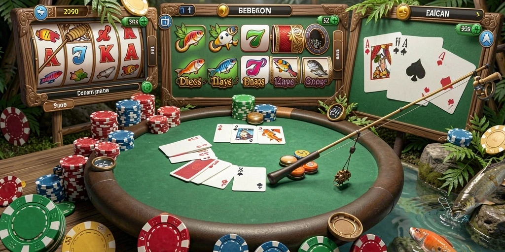Tampilan utama game AP686 dengan karakter ikonik.