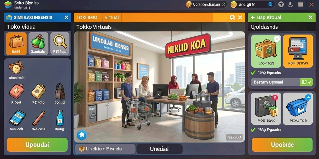 Tampilan antarmuka yang intuitif dan mudah dipahami.