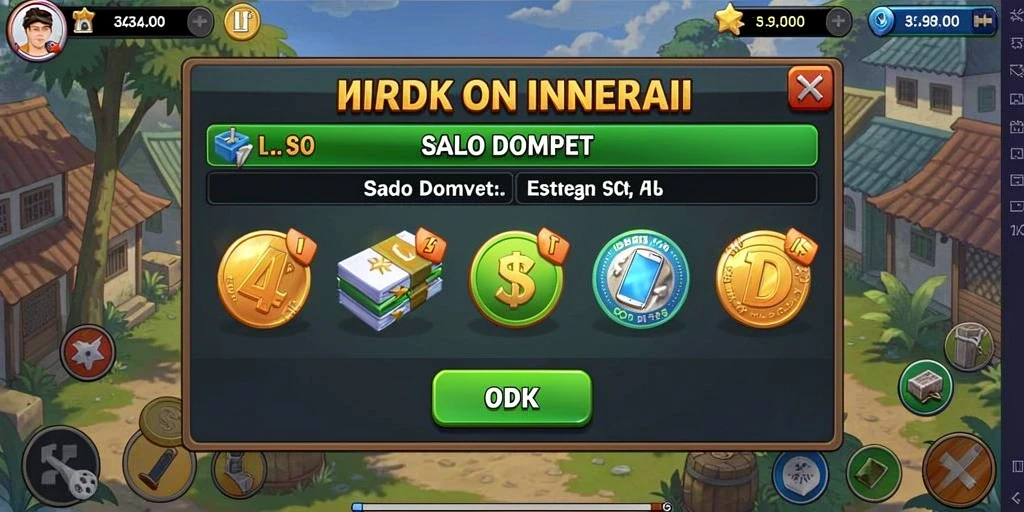 Antarmuka pengguna yang intuitif dan menarik.