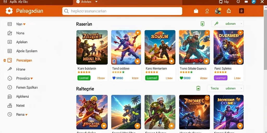 Tampilan antarmuka yang menarik dan mudah digunakan.