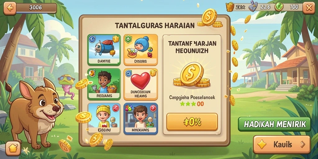 Screenshot HOKIVIP: Tampilan antarmuka permainan yang menarik.