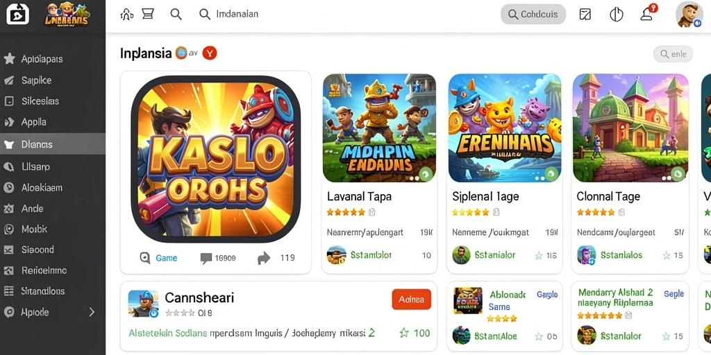 Tampilan antarmuka yang menarik dan user-friendly.