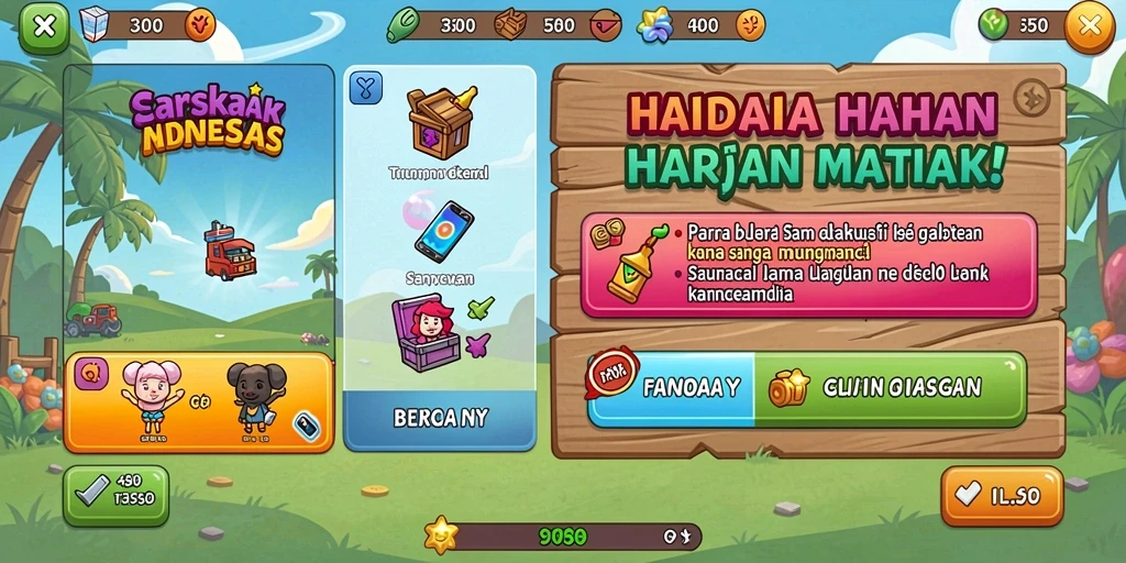 Screenshot menunjukkan berbagai pilihan permainan slot yang menarik.