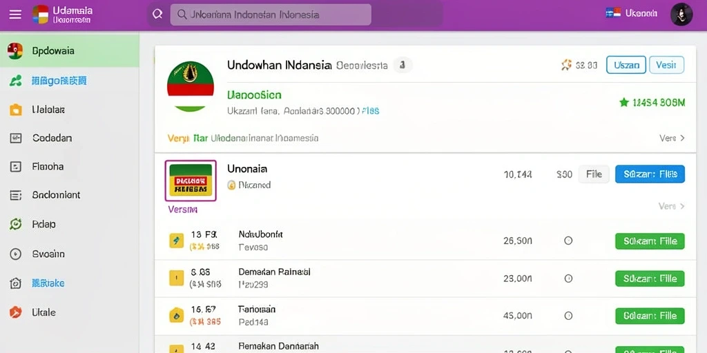 Tampilan antarmuka yang menarik dan mudah digunakan.