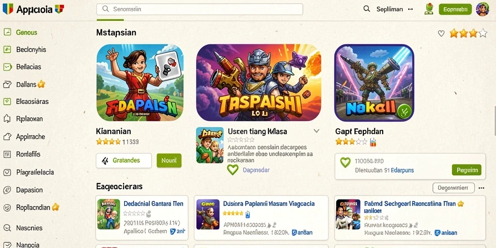 Tampilan antarmuka yang menarik dan intuitif.