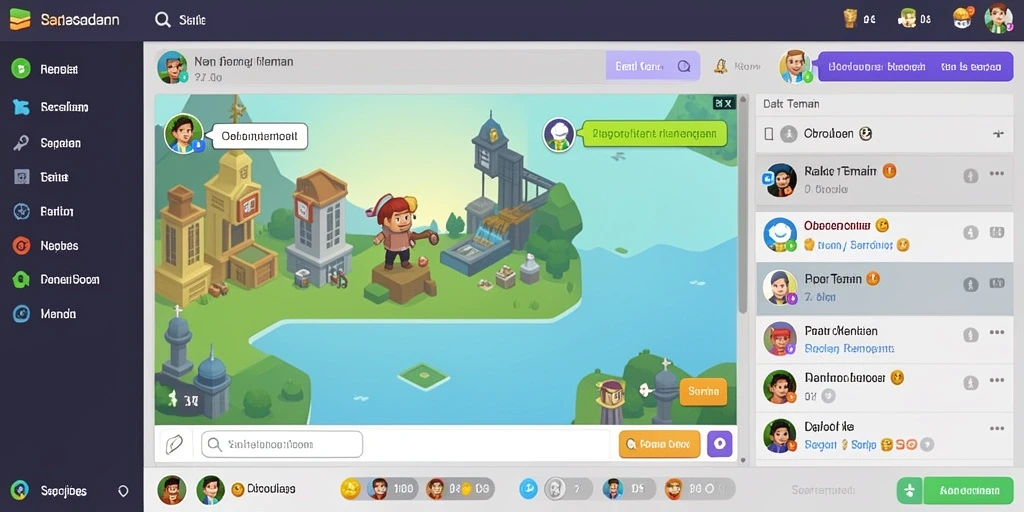 Screenshot menampilkan grafik balapan yang memukau.