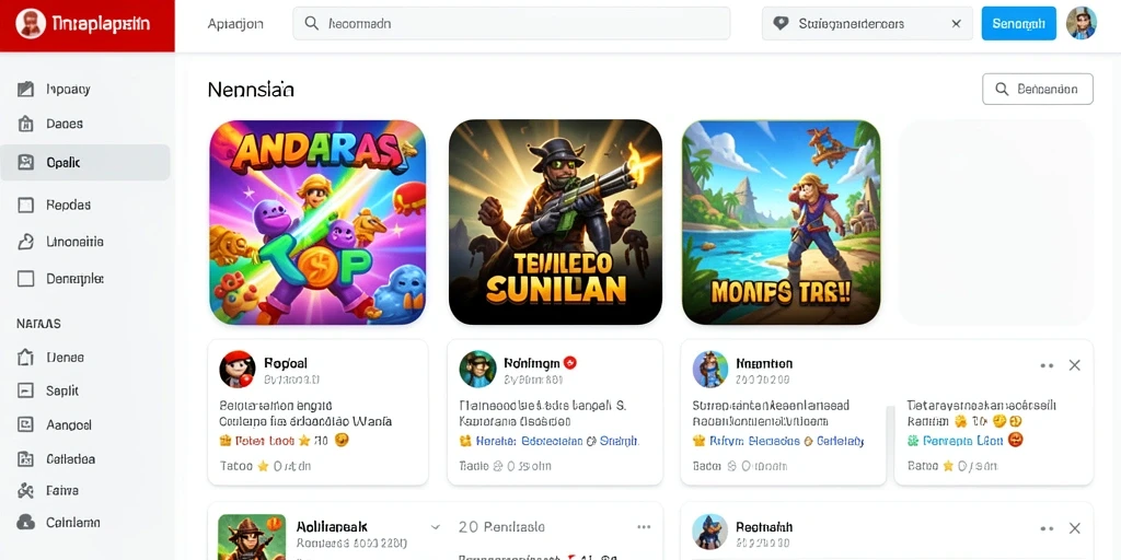 Tampilan awal yang menarik dan informatif.