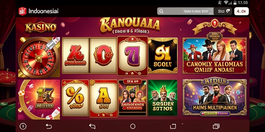Tampilan utama YYRR dengan karakter yang menarik.