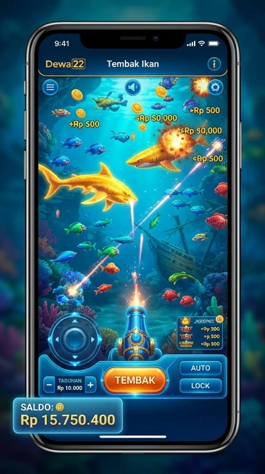 Galeri pratinjau visual dewa22 build APK resmi terbaru